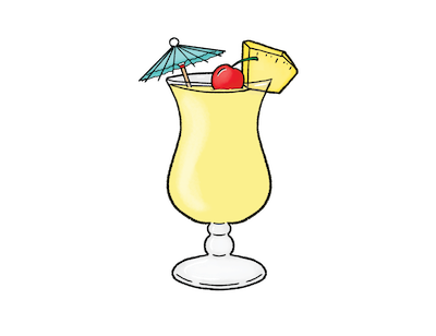 Pina Colada Mocktail – Raddish Kids