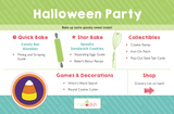 Halloween Party Baking Kit