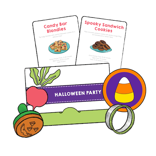 Halloween Party Baking Kit