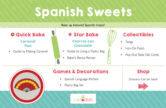 Spanish Sweets Baking Kit